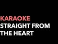 Straight From The Heart Karaoke Version Bryan Adams