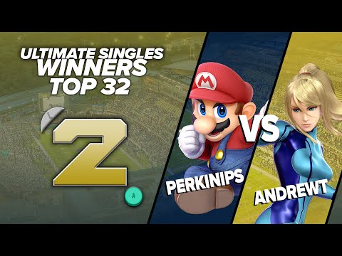 Perkinips (Mario) vs AndrewT (ZSS) - Ultimate Singles Winners TOP 32 - Chain Grab 2