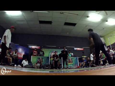 Fabry vs Mark flava / batalla de barrio 2017 top 8 footwork