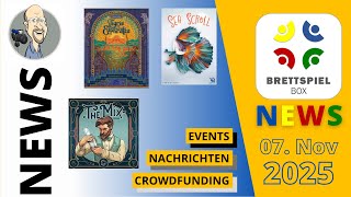 Brettspiel News der Brettspielbox 07.11.2025