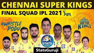 CSK Squad 2021, CSK Team 2021 Players List, Chennai Super Kings 2021 Squad, Chennai Super Kings, CSK