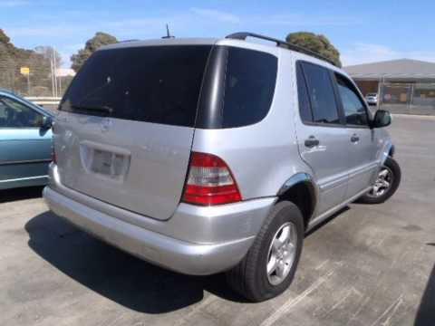 2001 Mercedes ML320 4 Door Wagon Parts Car Parting Out #110913-1 Fix your car OEM