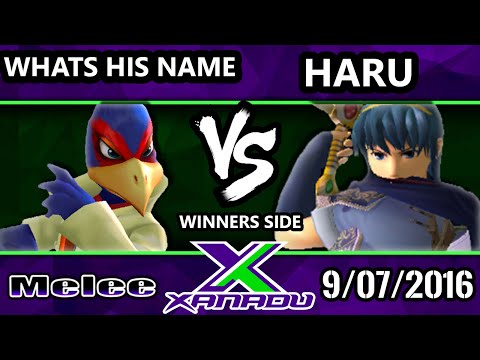 S@X 166 - Haru (Marth) Vs. Whats his name (Falco) SSBM Tournament - Smash Melee