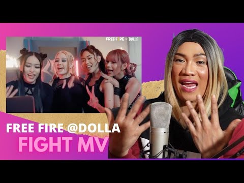 Free Fire X @DOLLA - FIGHT (Official Music Video) REACTION VIDEO