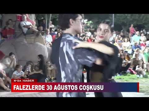 FALEZLERDE 30 AĞUSTOS COŞKUSU