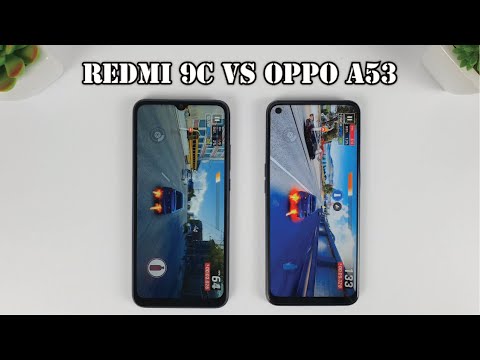 Redmi 9C vs Oppo A53 2020 | Video test Display, SpeedTest, Camera Comparison