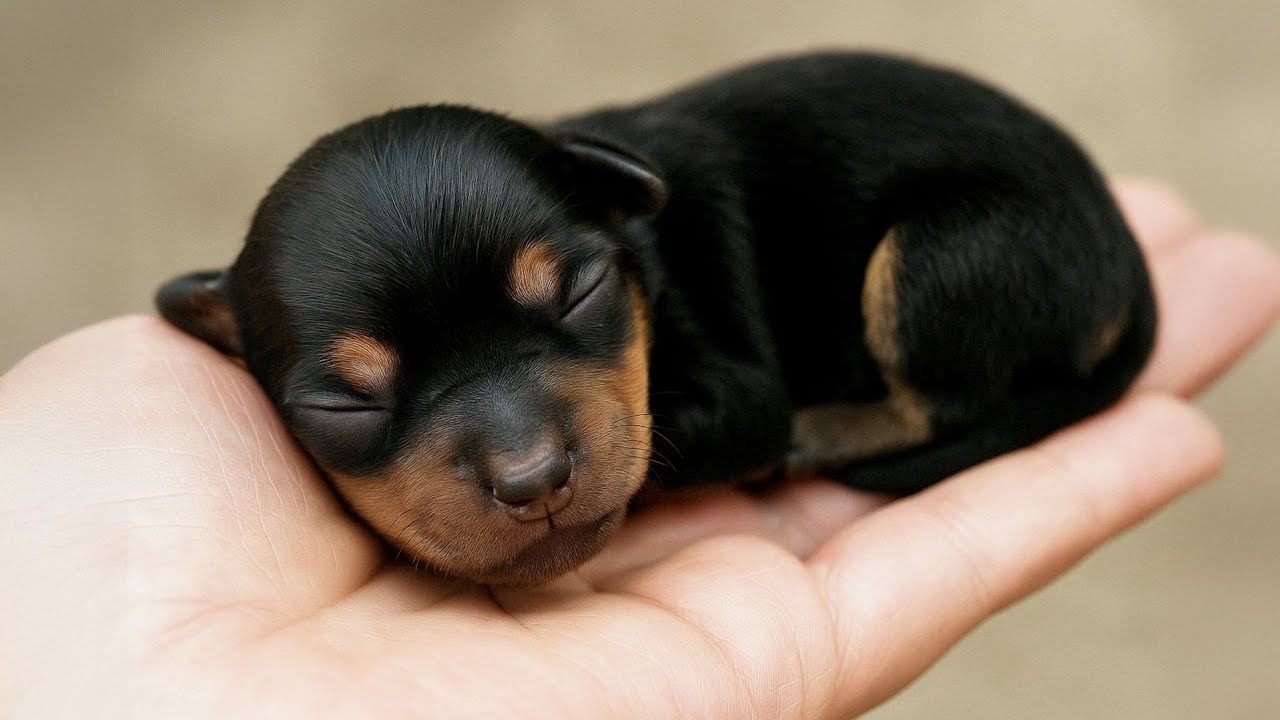 Mann rettet verlassenen Welpen — Als der Tierarzt ihn sieht, wird er blass!