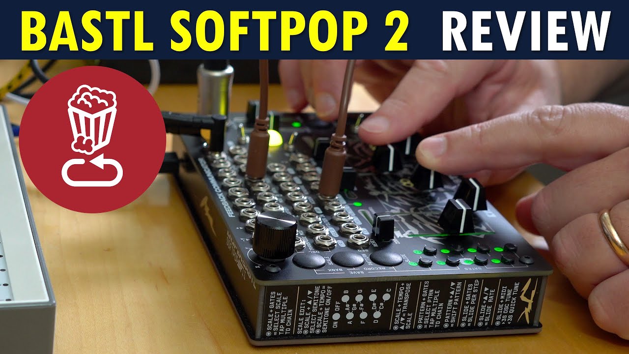 SoftPop 2 Review // A Refreshingly Original Semi-modular Synth // Tutorial, vs OG Bastl SoftPop