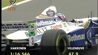 F1 Japan 1997 Jacques Villeneuve Pole Position lap (DF1)
