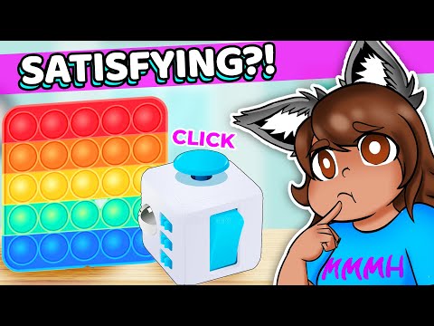How Do I Feel?? Trying Fidget Toys Mobile Game - YouTube