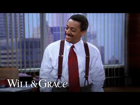 Gregory Hines being ridiculously charming for 17 minutes straight | Will & Grace