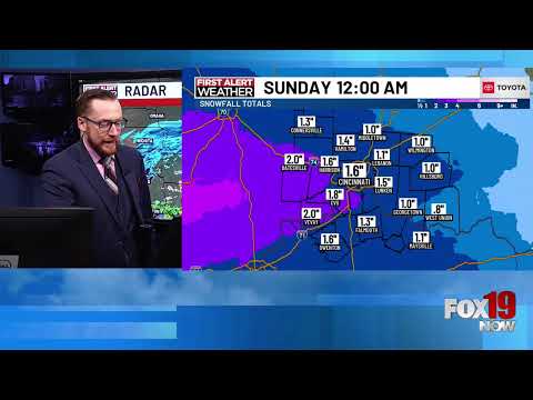 FIRST ALERT Winter Storm Update - Cincinnati and Tri-State Area