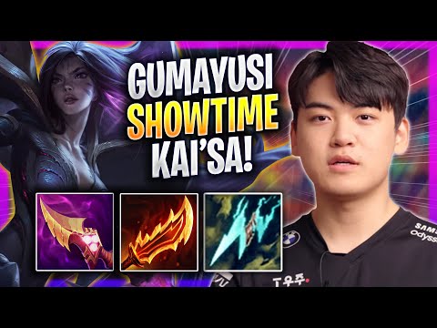 GUMAYUSI SHOWTIME WITH KAI'SA! - T1 Gumayusi Plays Kai'sa ADC vs Xayah! | Season 2023