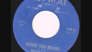 Eddie Boyd - Where you Belong