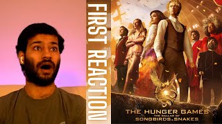 Watching The Hunger Games: The Ballad Of Songbirds & Snakes FOR THE FIRST TIME!! || Movie Reaction!!