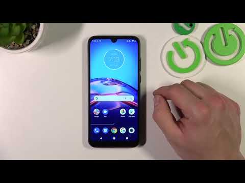 How to Remove & Restore Messages Icon from the Screen on MOTOROLA Moto E6S? - Manage Icons