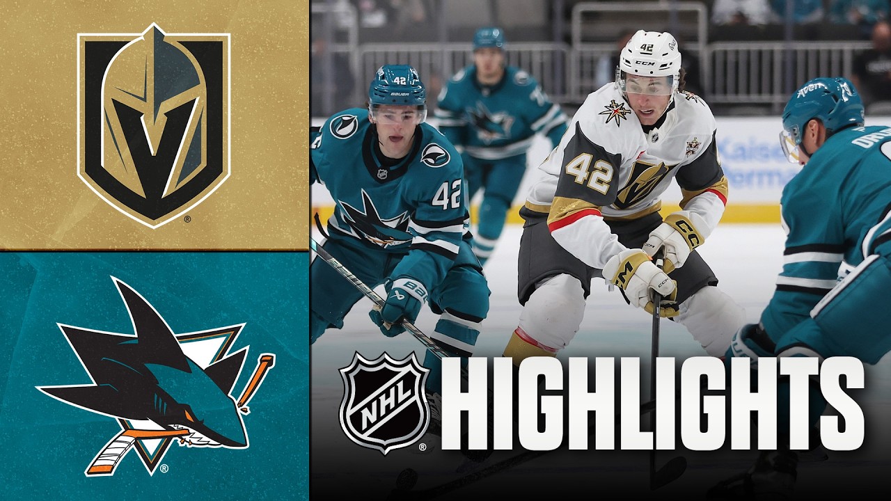 Golden Knights vs. Sharks | NHL Preseason Highlights | September 22, 2026