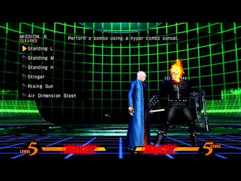 UMVC3 - Mission Mode (Vergil)