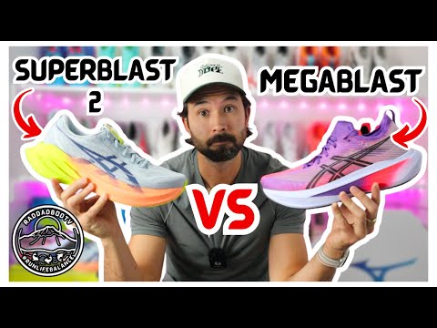 ASICS Megablast vs. Superblast 2