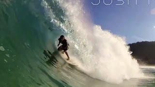 Sand bar surfing- Ehukai