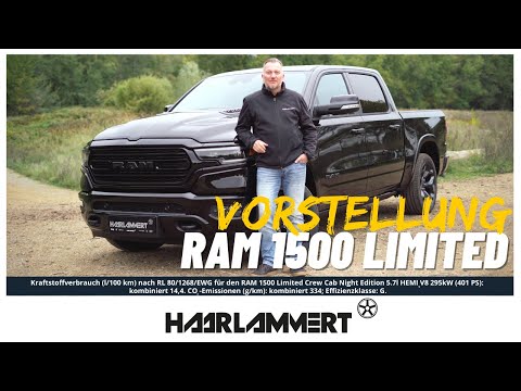 RAM 1500 Limited Crew Cab Night Edition 5.7l HEMI V8 401 PS | Vorstellung