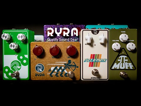 RYRA | REVIEW de todos sus pedales | Klone, Tri Pi Muff, 808, Fuzz A-Matic