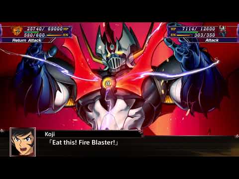 Super Robot Wars X (ENG):Mazinkaiser All Attacks