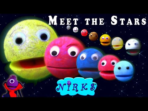 Meet the Stars (Part 1)–Astronomy Song about stars-for Kids by In A World Music Kids with The Nirks™