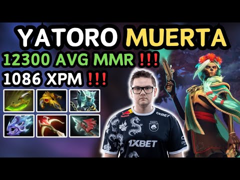 🔥 26 KILLS Yatoro MUERTA Hard Carry Highlights 🔥 1086 XPM YATOROGOD 🔥 - Dota 2