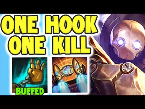 WTF! LANDING ONE HOOK = ONE KILL?! NEW BLITZCRANK BUFF IS 100% STUPID! - League of Legends Gameplay