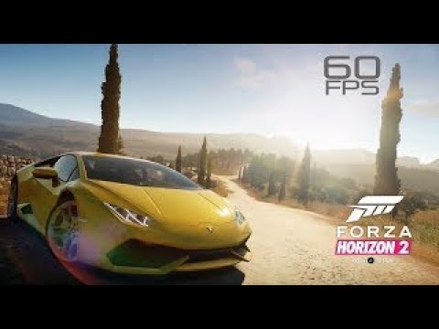 Forza Horizon 2 | Title Screen 60FPS AI Frame Interpolation