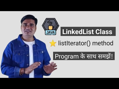 Linkedlist Listiterator Method In Java Java Linkedlist Listiterator Method