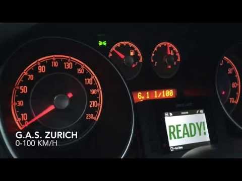 Fiat Punto 1.4 8V 0-100 & 0-60 km/h acceleration