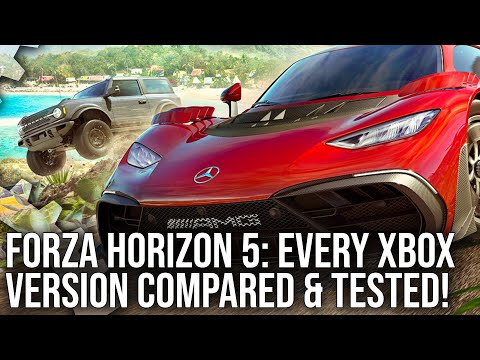 Forza Horizon 5: Every Xbox Version Tested - Xbox Series S/X vs Xbox One S/X!