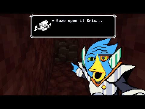 Berdly Finds Netherite. Deltarune Sprite Animation