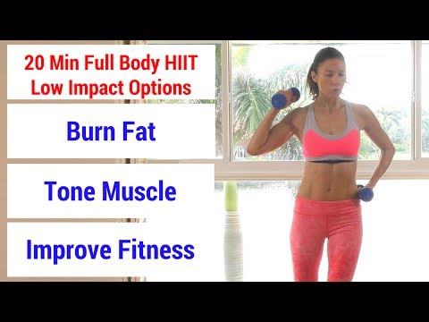HIIT #47: 20 minute full body HIIT workout to burn fat, build muscle, & increase fitness