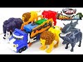 HelloCarbot The Secret Of Omphalus Island Truck Beast Dino Combine Beast Carbot Transform Robot Toys