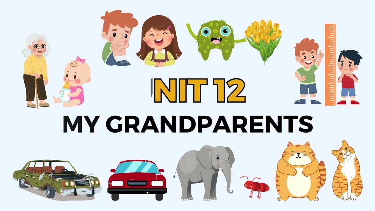 GET READY FOR STARTERS (VOCABULARY) - UNIT 12: MY GRANDPARENTS