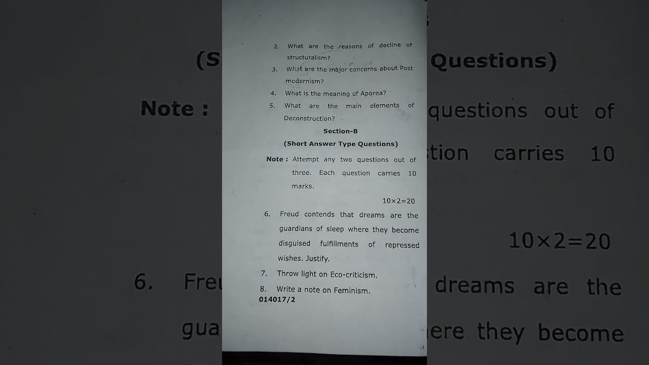 M.A 1 year English msu University