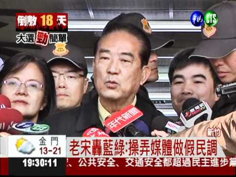 網路民調逾20%? 宋楚瑜開砲!