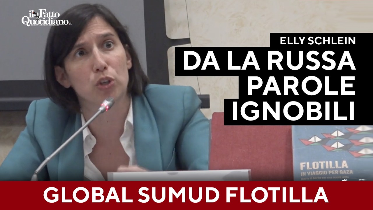 Schlein: “Quello che è illegale non è la Flotilla, ma ciò che fa Israele. La Russa? Parole ignobili”