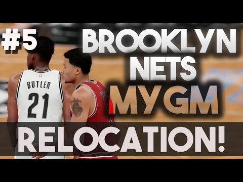 NBA 2k16 Brooklyn Nets MyGM Ep.5 - The Brooklyn Nets Will Be Relocating To... + JIMMY BUCKETS!
