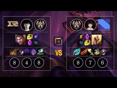 RNG Xiaohu Jayce vs DRX Doran Kayle Top - KR Patch 10.12