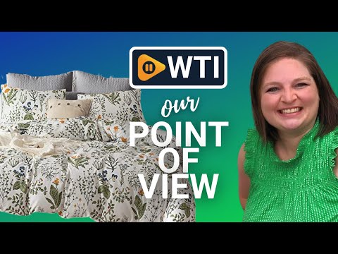 ECOCOTT Floral Duvet Cover Sets - WTI product video review