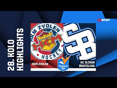 28. kolo: HKM Zvolen - HC Slovan Bratislava 1:4 (1:1, 0:1, 0:2)