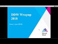 DDW Wrap Up