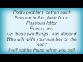 Blondie - Poet's Problem Lyrics_1