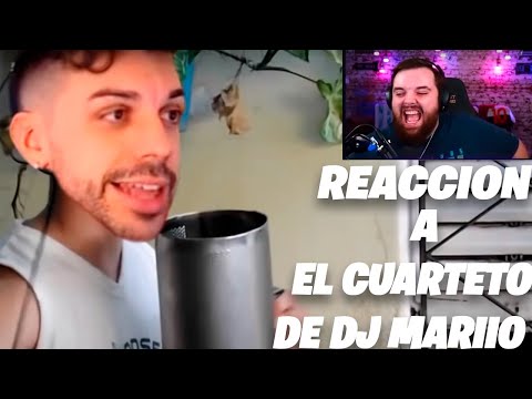 REACCION A EL CUARTETO DE DJ MARIIO *MUY GRACIOSO*