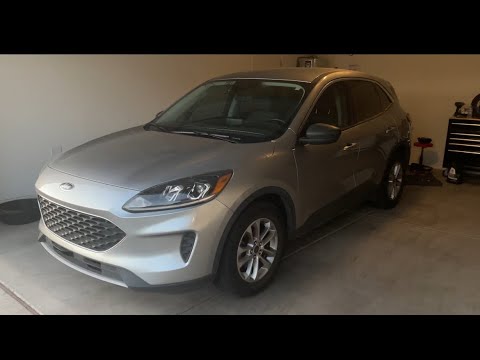 2020-2022 Ford Escape Oil Change
