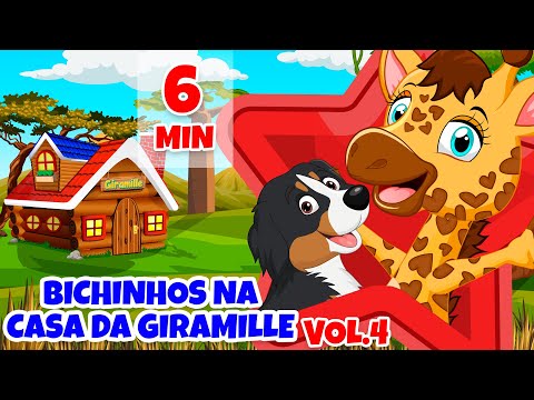 Bichinhos na Casa da Giramille Vol. 4 - Giramille 6 min | Desenho Animado Musical